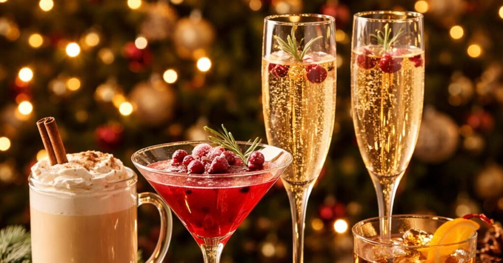 christmas festive drinks