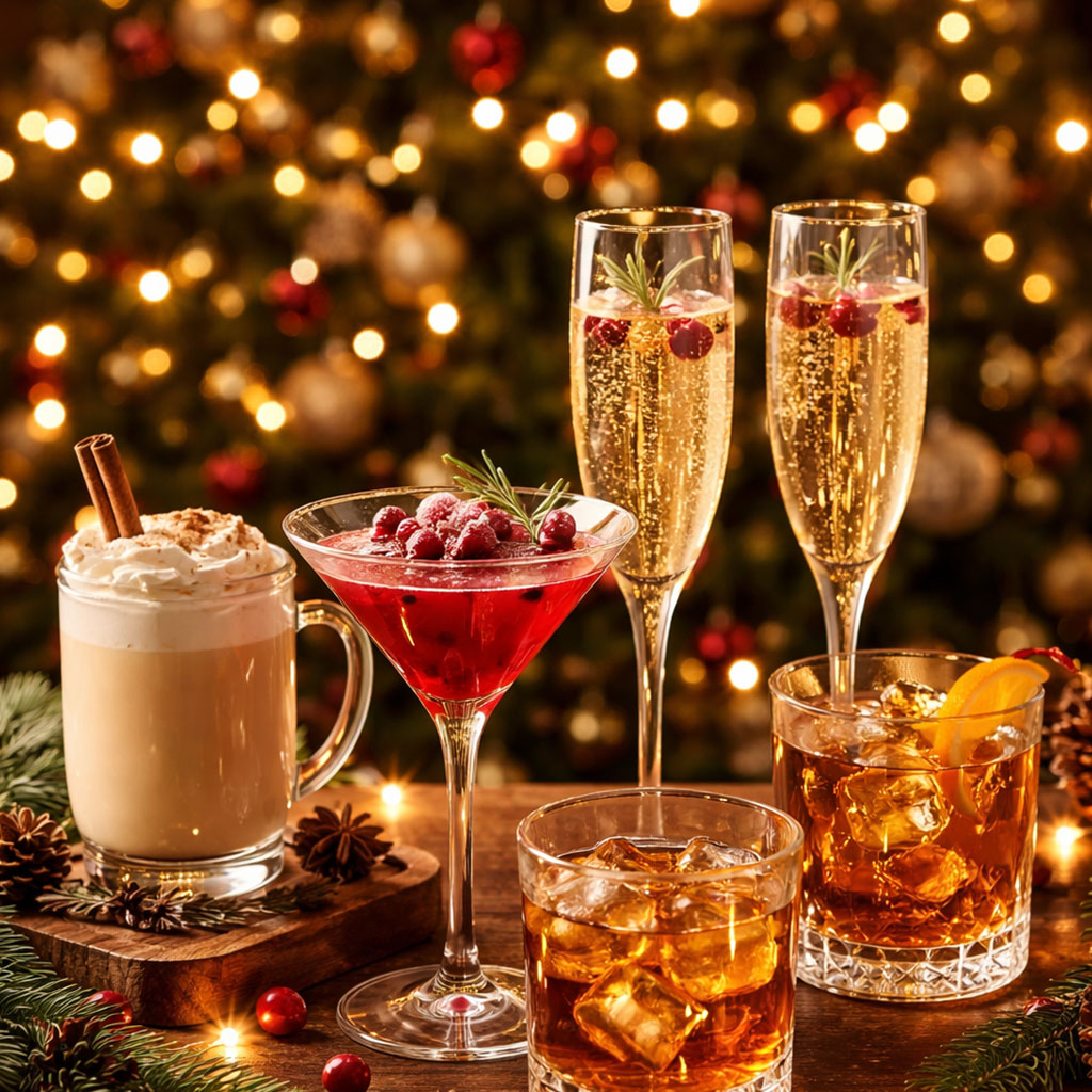 christmas festive drinks