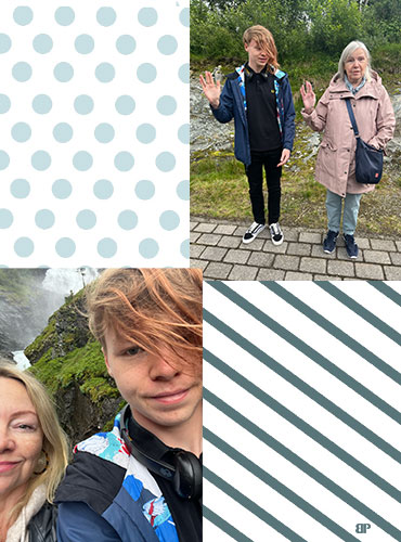 BeckyPom family cruise norway