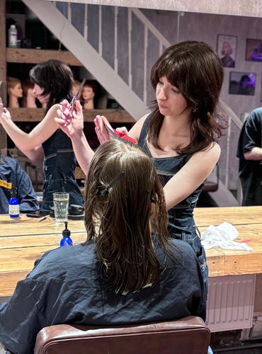 Remmy Ava, Blue Tit Portobello Hairdresser 