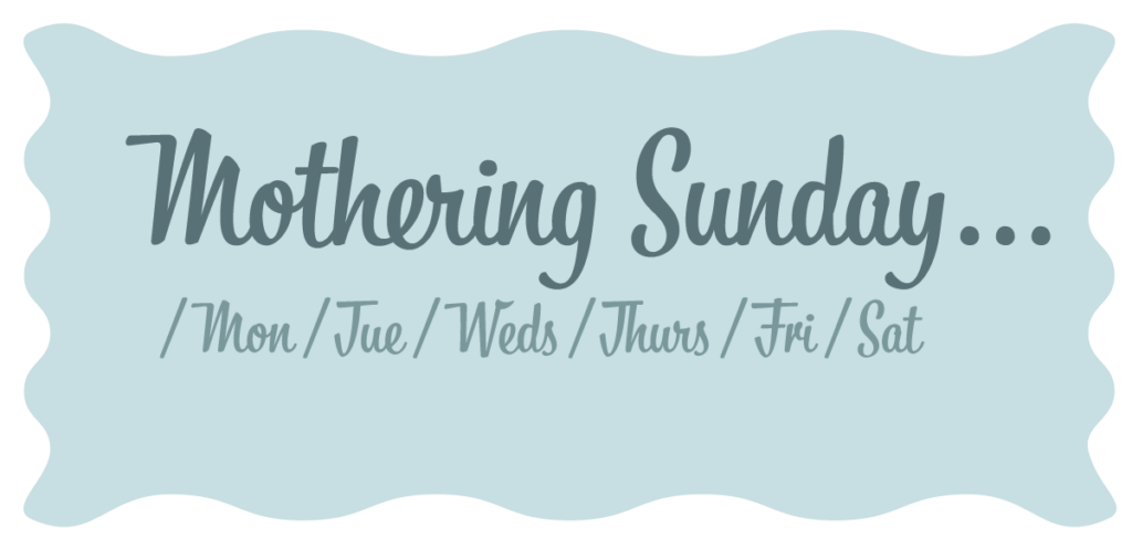 BeckyPom Mothering sunday