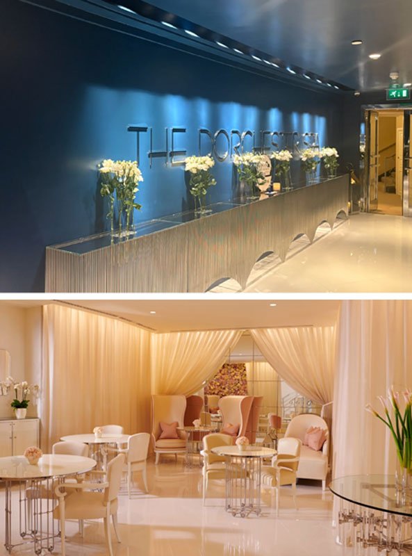 The Dorchester Collection Hotel Spa London Reception view